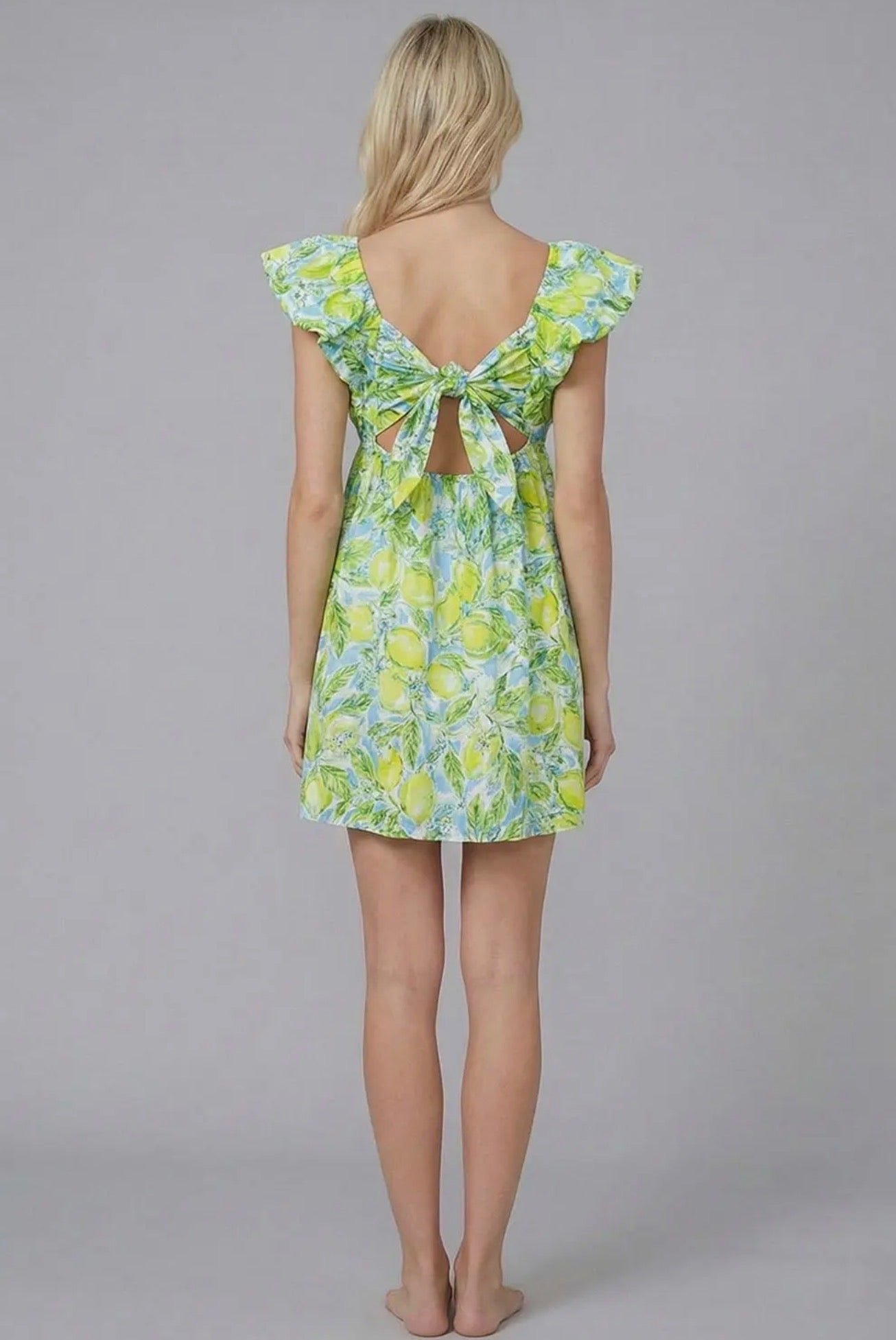 Lemon Zest Mini Dress