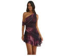 Ombre Asymmetrical Dress
