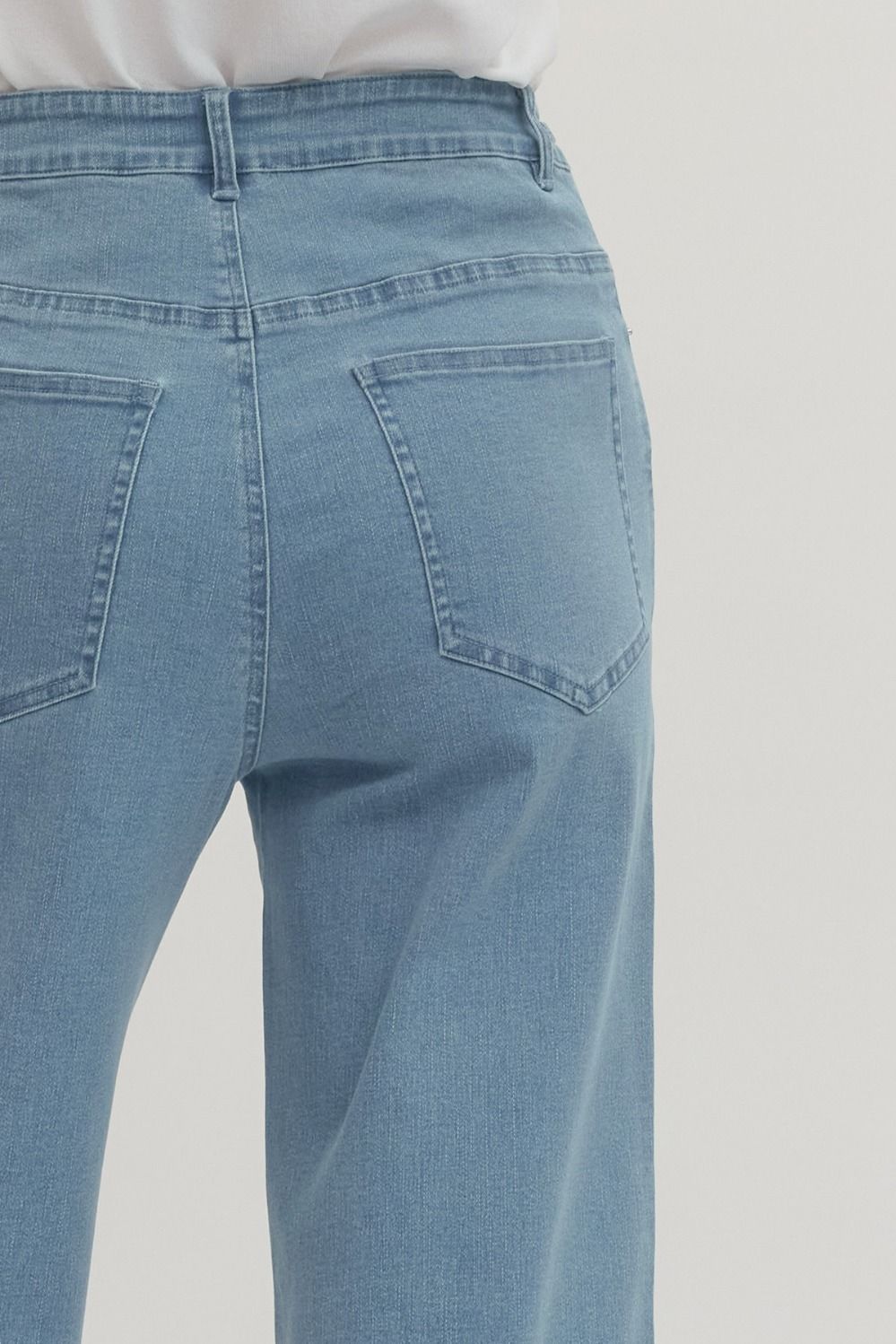 Straight Leg Horse Bit Denim