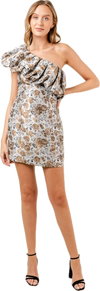 One Shoulder Mini Dress
