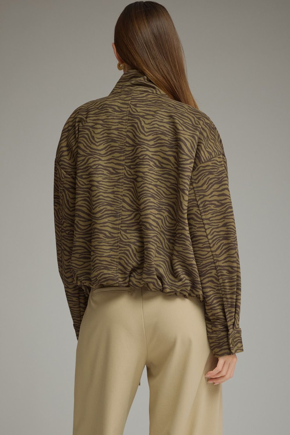 Olive Zebra Jacket