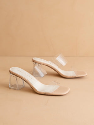 Clear Heel Slip on Shoe