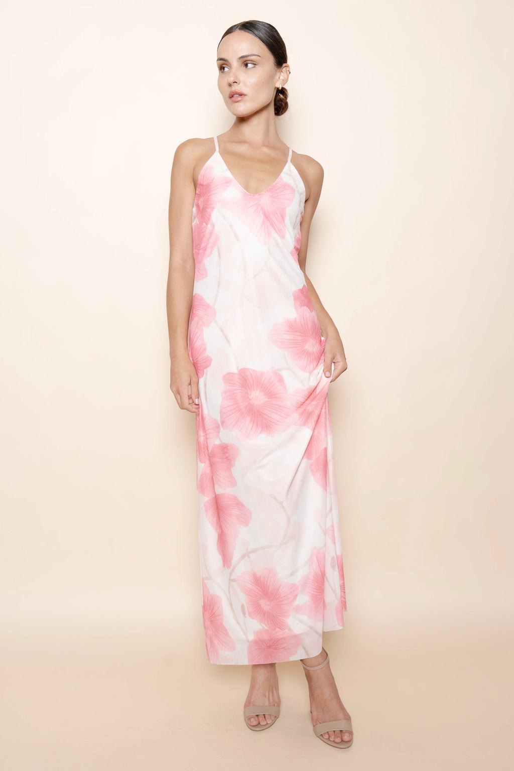 Light Pink Floral Dress