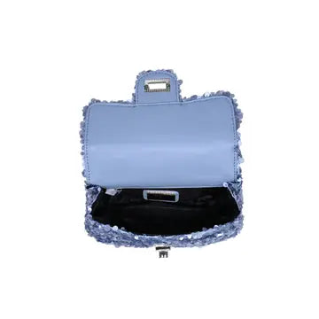 Ella evening bag in light blue