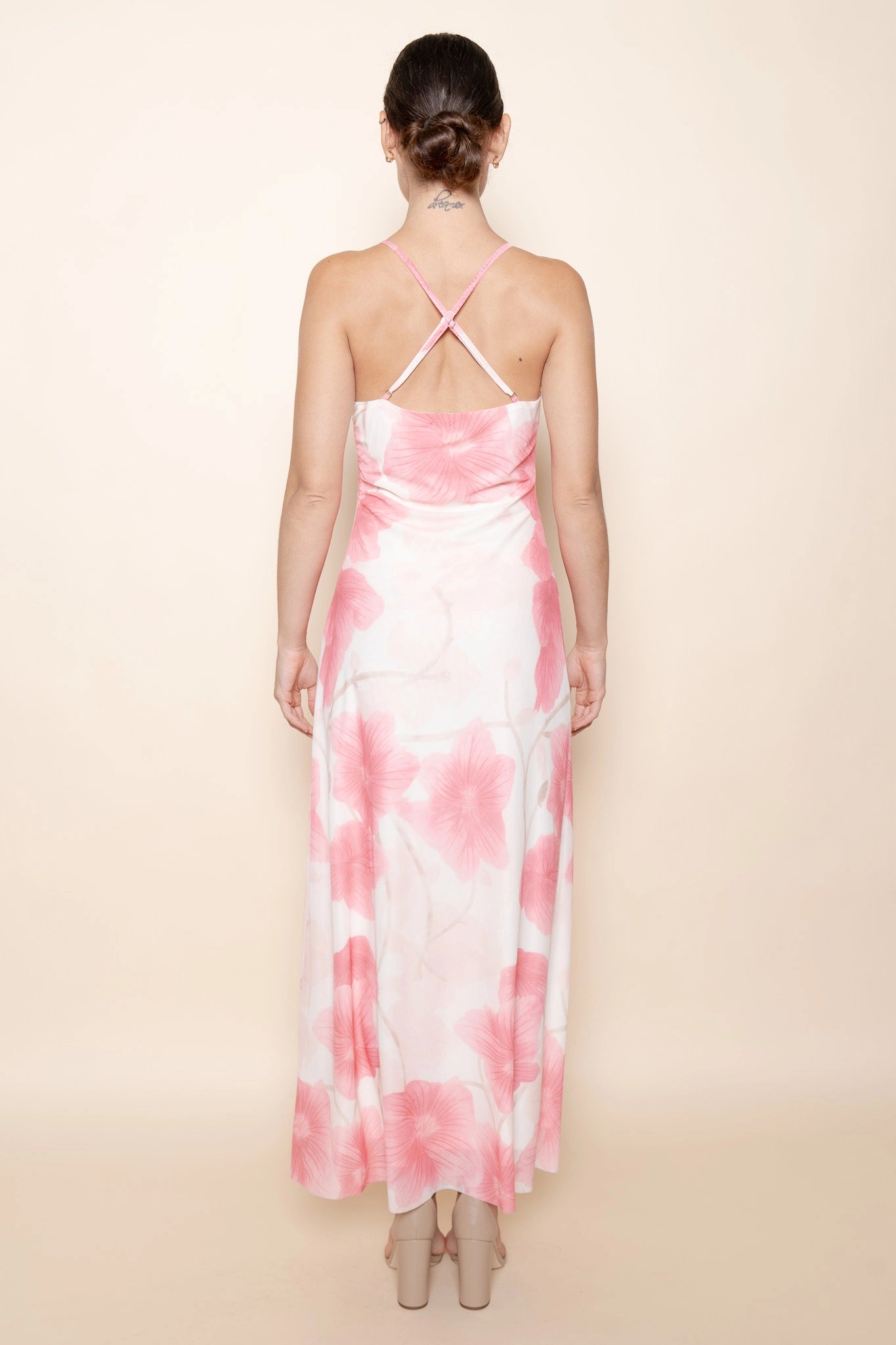 Light Pink Floral Dress