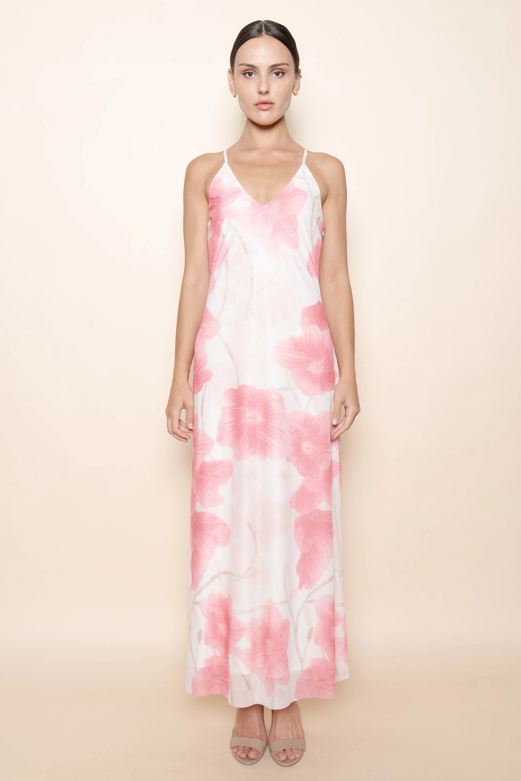Light Pink Floral Dress