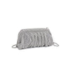 Irina Silver evening bag