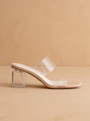 Clear Heel Slip on Shoe