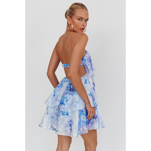 Chiffon Ruffle Dress