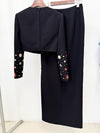 Beaded Elegant Two Piece Set