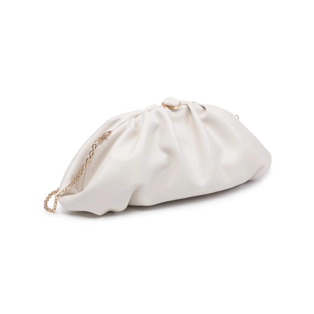 Jennifer Clutch in Cream