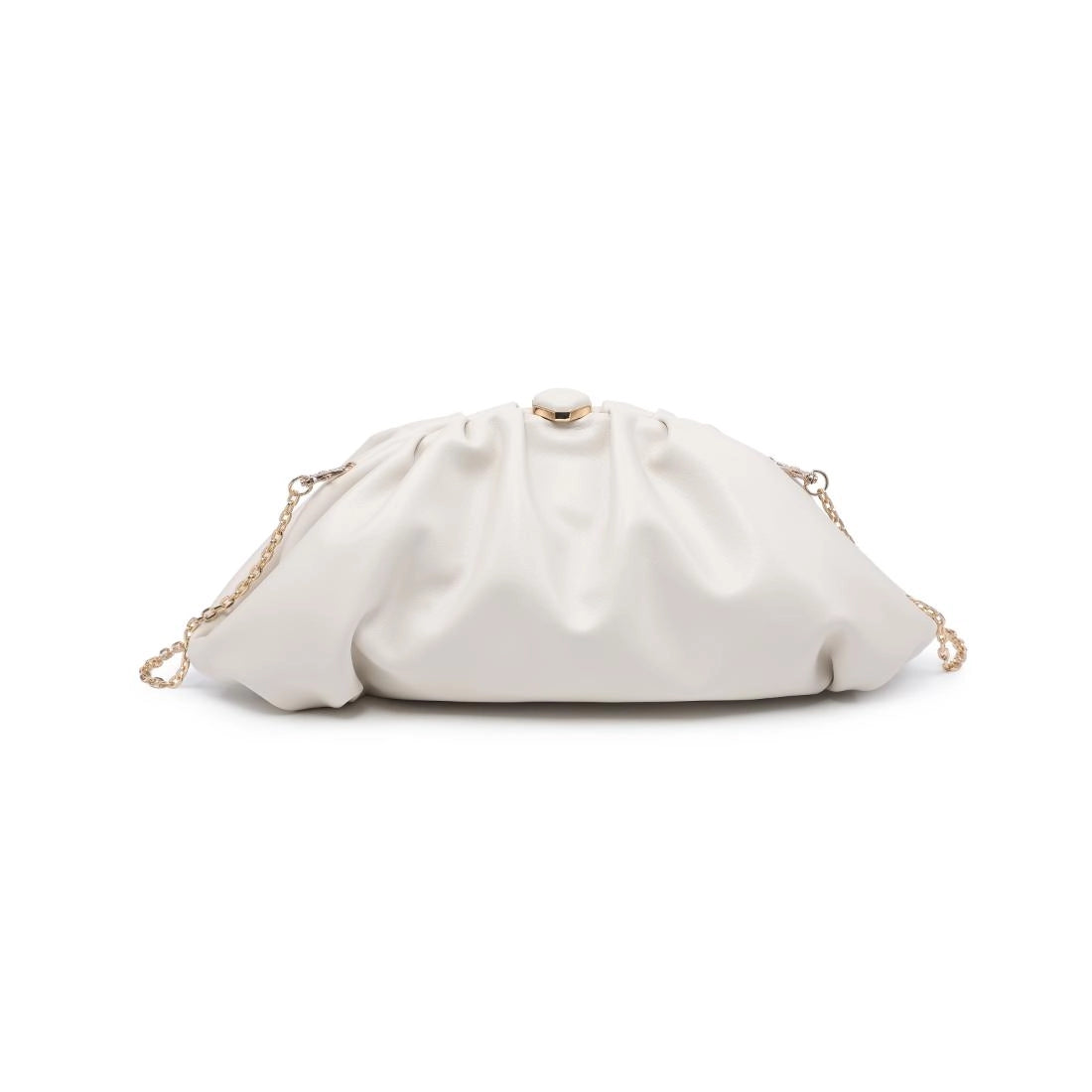 Jennifer Clutch in Cream