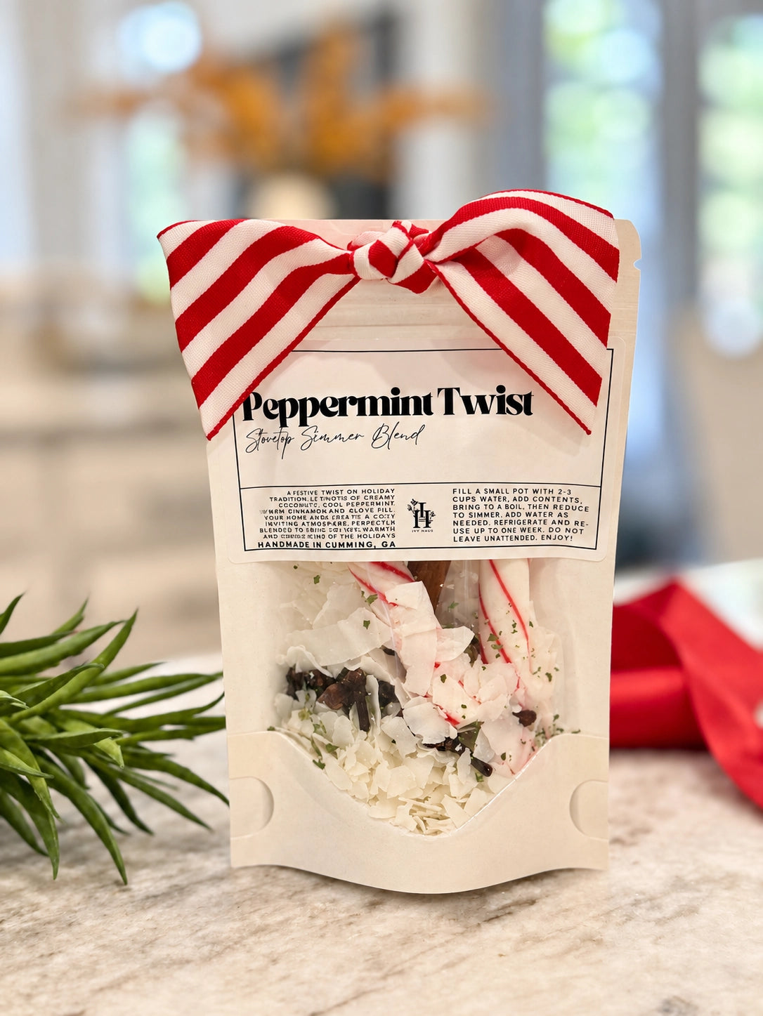 Peppermint Twist Stovetop Simmer Blend Potpourri Large