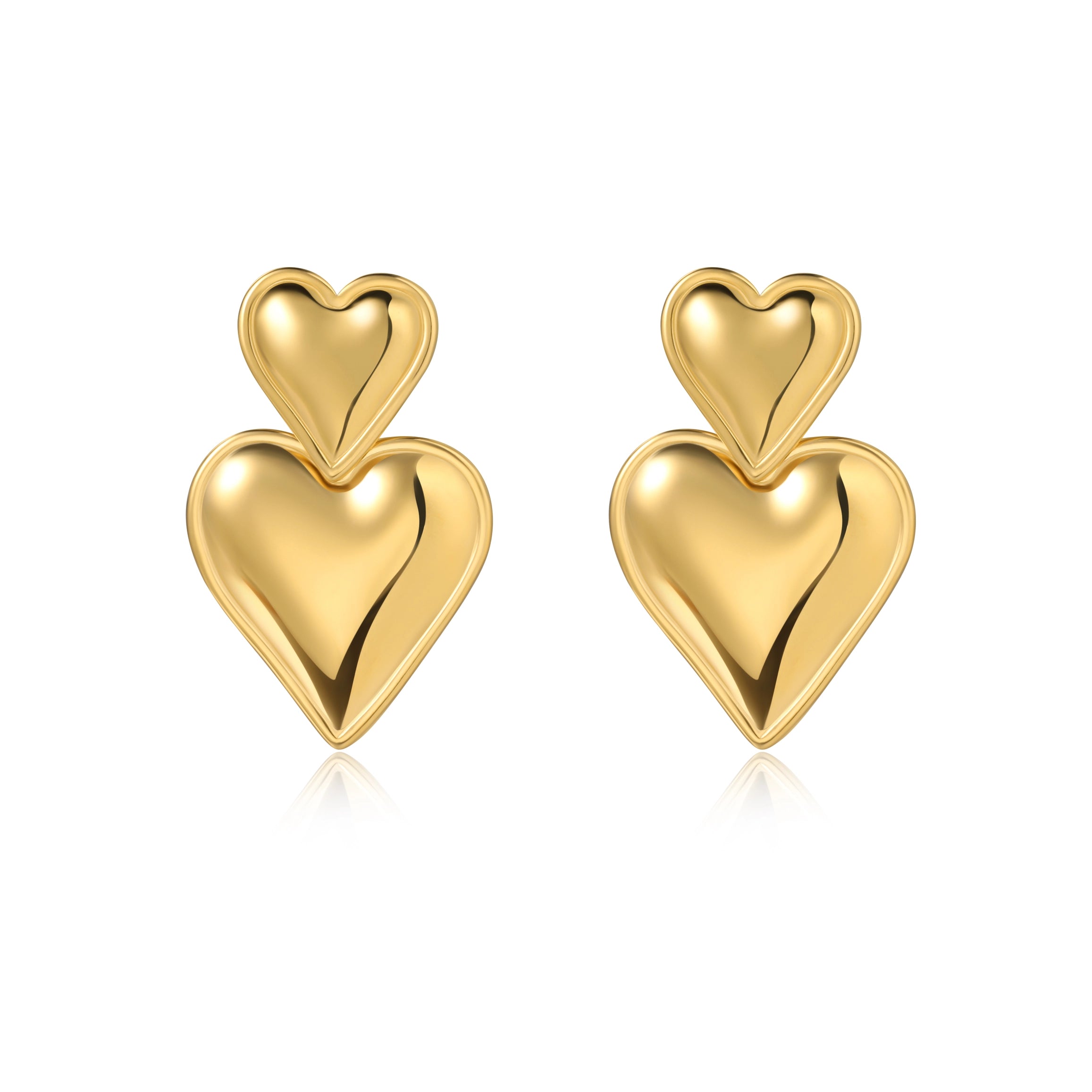 Brynn Heart Earrings