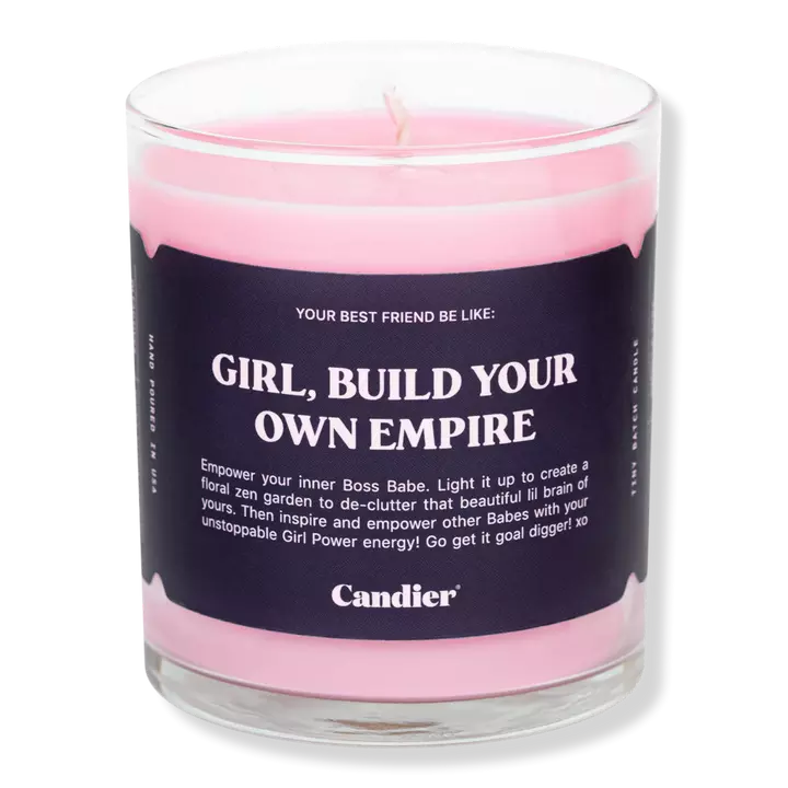 Girl Build Your Own Empire Candle