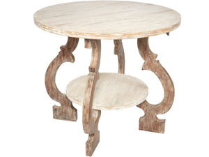GRAYSON ROUND WOOD TABLE
