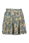 Palais Print Ruffle Mini Skirt